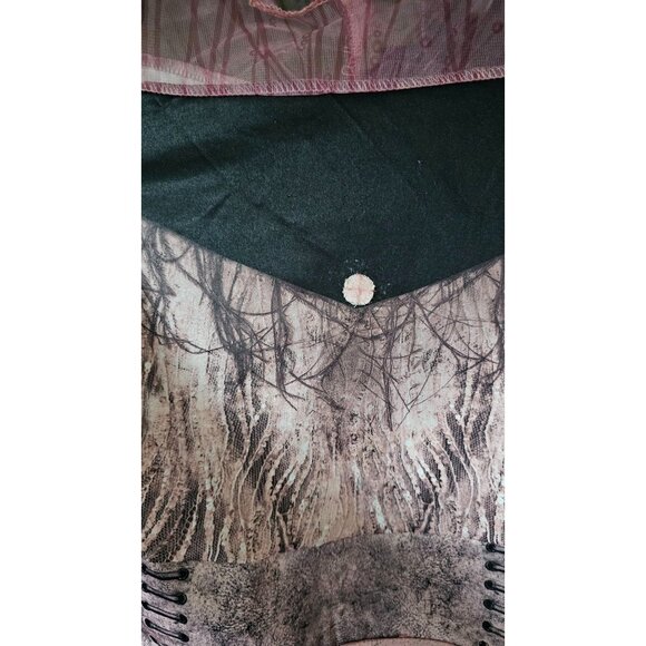 Disney Descendants 3 Audrey Girls Costume 10-12 Cape Glove Disguise Halloween - Picture 2 of 6